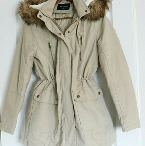 Glamsia Anorak Sherpa-hood Parka